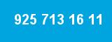 925 713 16 11 925 713 16 11